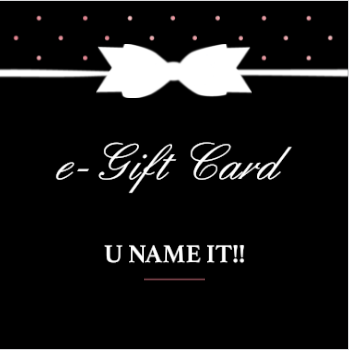 U NAME IT GIFT CARD